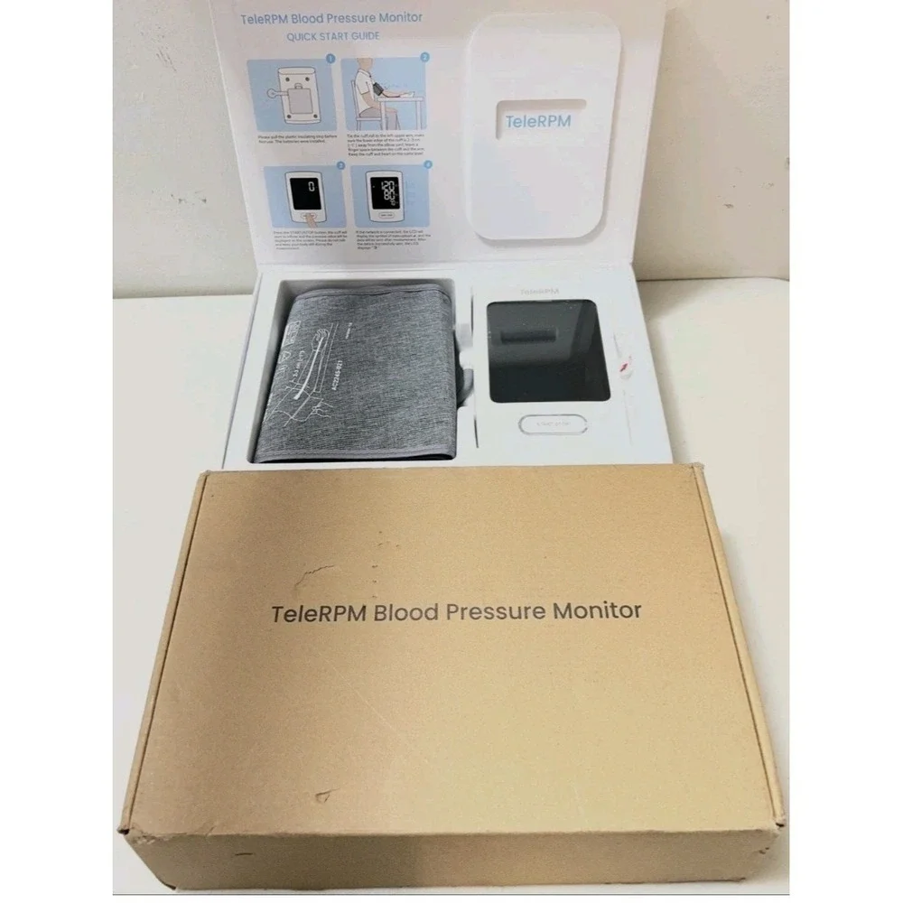 Transtek TeleRPM Gen2 Blood Pressure Monitor TMB-2092-G New Unopened